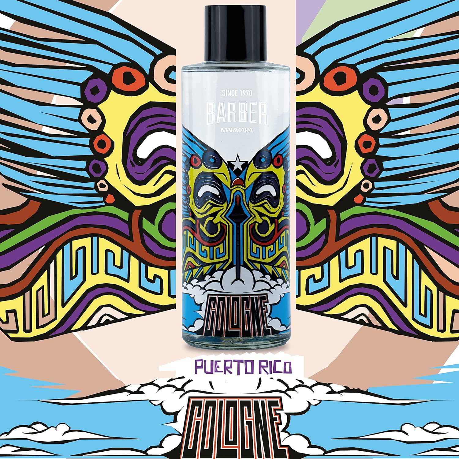 Travel Size Marmara Barber Cologne (50ml) - Ideal for Modern Barbers & Shaving Enthusiasts