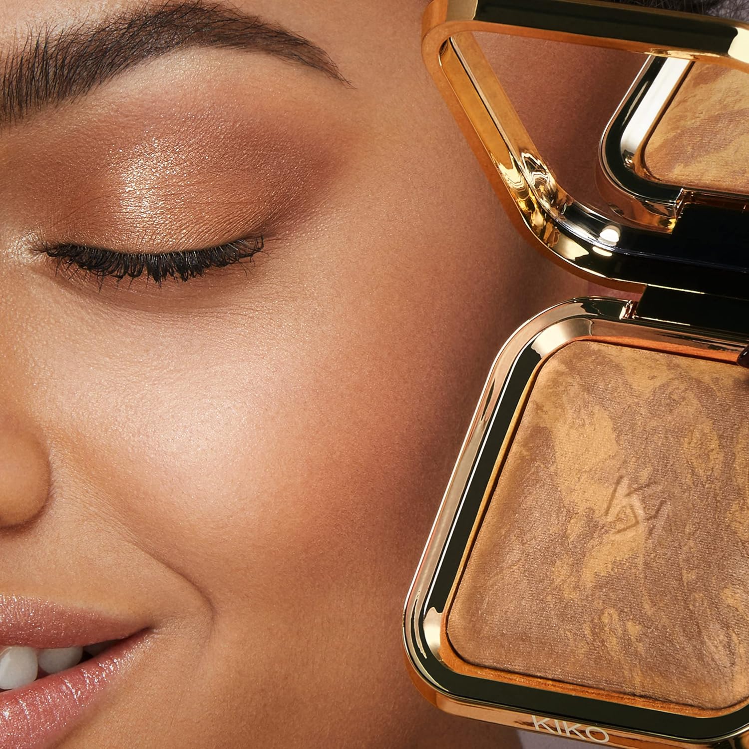 KIKO Milano Silky Glow Baked Bronzer - Radiant Finish & Smooth Texture