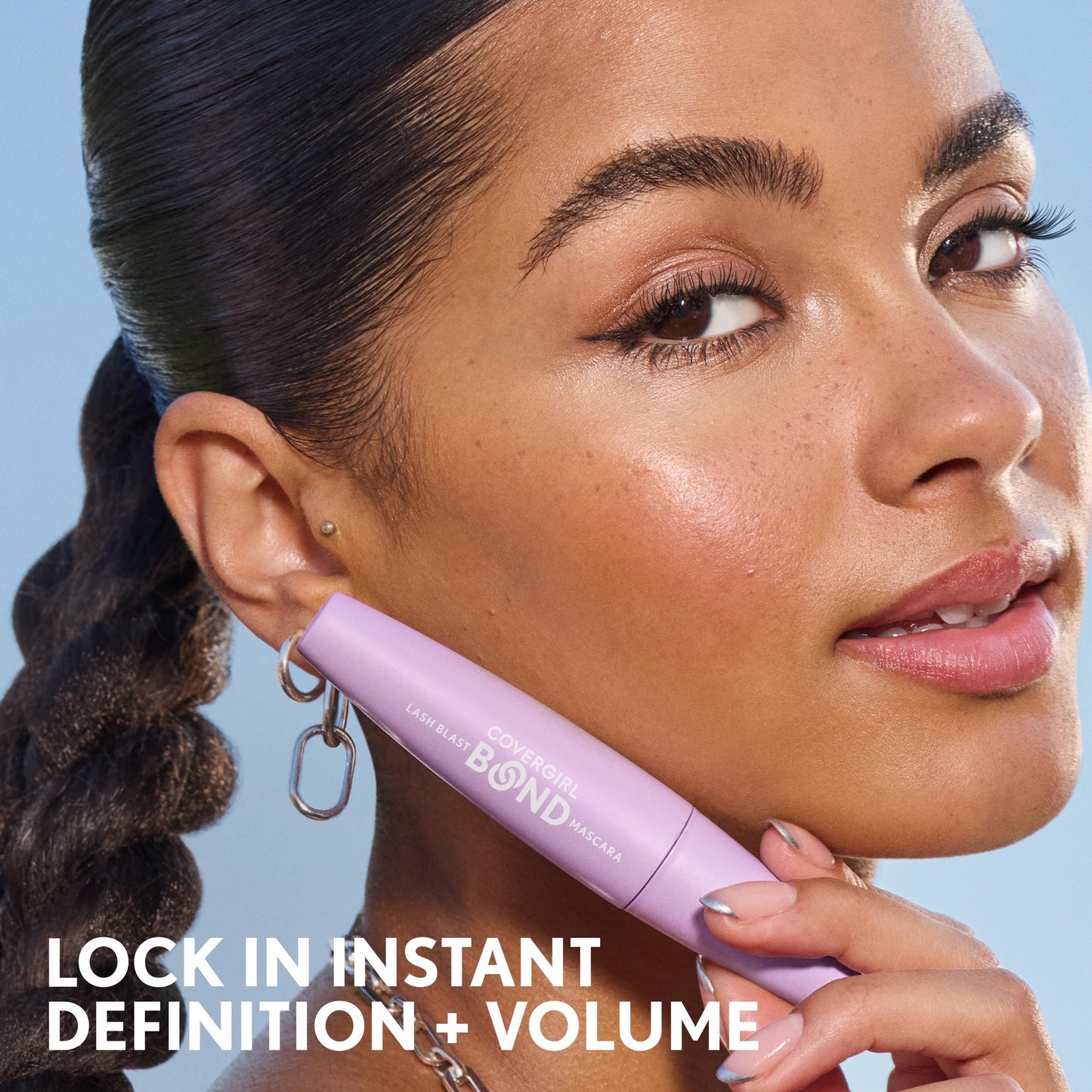 COVERGIRL Lash Blast Bond Volume Mascara - 815 - Brown, Bonding Complex to Condition & Nourish Lashes, Smudge-Proof, Clump-Free, Volumizing, Vegan Formula