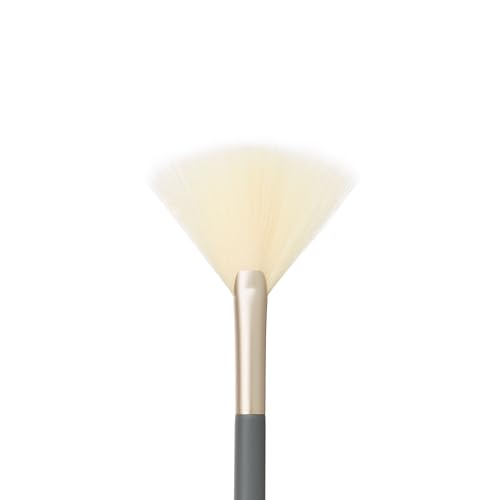 Grey Jane Iredale Fan Brush for Powder Blush & Bronzer - Vegan Cruelty-Free