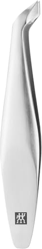 Premium Stainless Steel Cuticle Nippers for Precise Nail Care - Frosted Silver