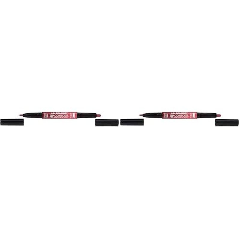 L.A. COLORS Lip Contour (carded), Regal CBLC828 (Pack of 2)