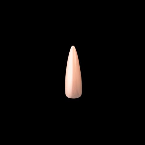 Apres Neutrals Gel-X Lila Box Of Nail Tips, 11 Sizes 00-9, Soft Gel Nail Tip Box, Nail Extensions (150pcs) (Natural Stiletto Long, 150pcs)