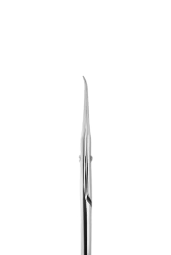 STALEKS PRO S 21 Hook-Tip Cuticle Scissors - Ergonomic Manicure Tool