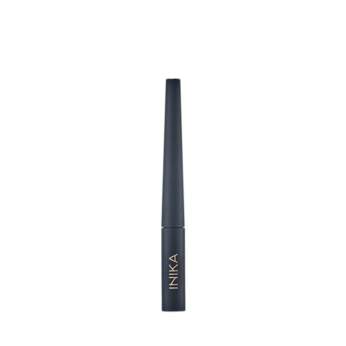 INIKA Organic Liquid Eyeliner | Quick Dry, Smudge-Free, Precision Tip, Vegan, Natural, Sensitive Eyes, Long Lasting.