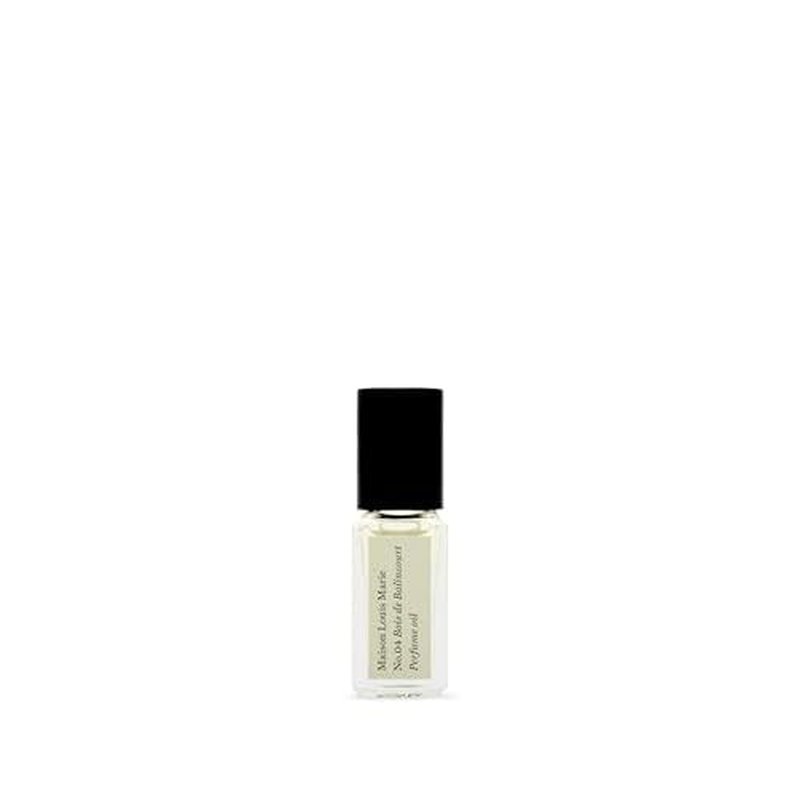 Maison Louis Marie - No.04 Bois de Balincourt Natural Roll-On Perfume Oil Sample | Luxury Clean Beauty + Non-Toxic Fragrance (0.1 fl oz | 3 ml)