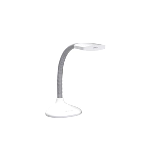 Full Spectrum LED Desk Lamp with Adjustable Brightness & USB Port