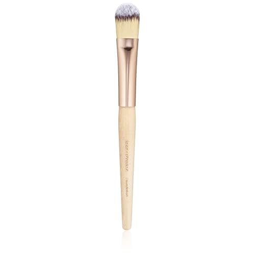 jane iredale Liquid Complexion Brush, Medium, Flat Cosmetic Brush for Allover Application of Cream & Liquid Makeup, Vegan, Cruelty Free