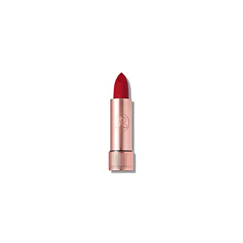 Matte Lipstick Full-Pigment Velvet Color - Royal Red - Long Lasting Lip Makeup