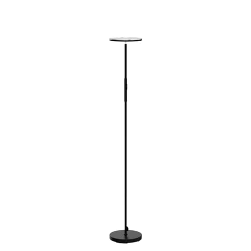 Black OUTON Floor Lamp 30W Dimmable LED Torchiere with Remote & Touch Control