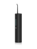 Bigsmile Portable Cordless Water Flosser Black for Travel & Kids Braces, IPX7 Waterproof