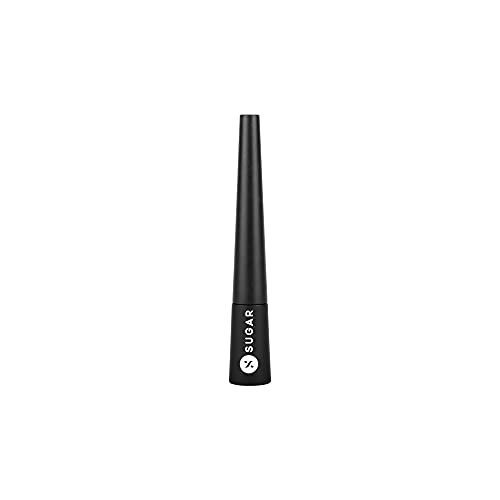 SUGAR Cosmetics Gloss Boss 24HR Eyeliner01 Back In Black (Black) Long lasting, 24hr Coverage