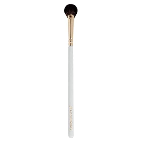 Jillian Dempsey Mini Fan Eye Makeup Brush: All in One Eyeshadow Makeup Brush: Multi-Functional Synthetic Vegan Eye Shadow Brush