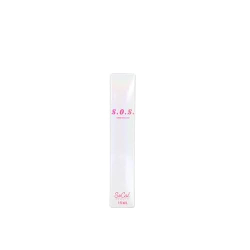 S.O.S. Adhesive Aid by SoCal Beauty ? Professional Lash Bonder for Eyelash Extensions, Lash Adhesive Accelerator That Speeds Drying Time & Improves Fanning for Volume Lashes