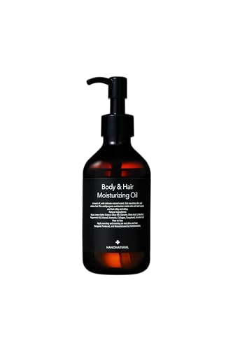Moisturizing Body & Hair Oil with Natural Scent - 200ml Korean Skin & Hair Care