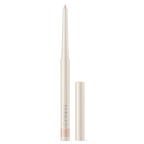 FARMASi Waterproof Eyeliner Pencil, Long Lasting, Smudge Proof, Mechanical Eye Pencil for Eye Makeup, Smooth Application, 0.04 oz, 05 Nude