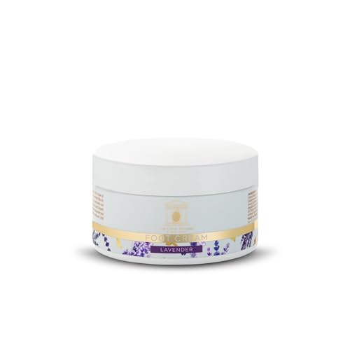 Foot Cream with Olive Oil and Lavender for Deep Moisturizing - 100ml