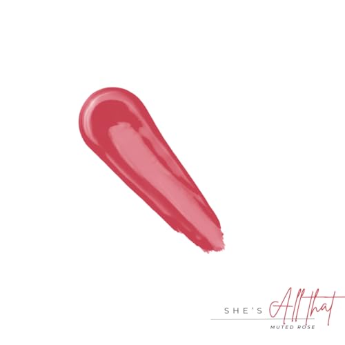 IRIS Oh! She Blushes Liquid Blush, Buildable and Long-Lasting, Serum-Like Formula with Hyaluronic Acid, Niacinamide and Squalane (Nude Pink, NA) (She¡¯s All That)