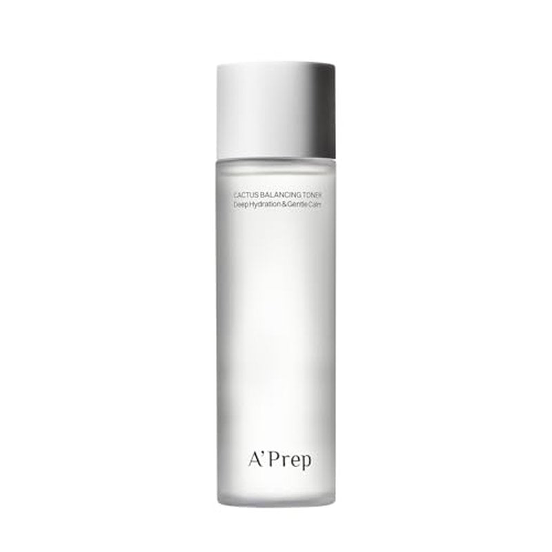 A'Prep Cactus Balancing Toner ? Lightweight Hydrating Facial Toner with Jeju Cactus Extract, Hyaluronic Acid & Panthenol for Refreshing Skin, Korean Skincare, 150ml