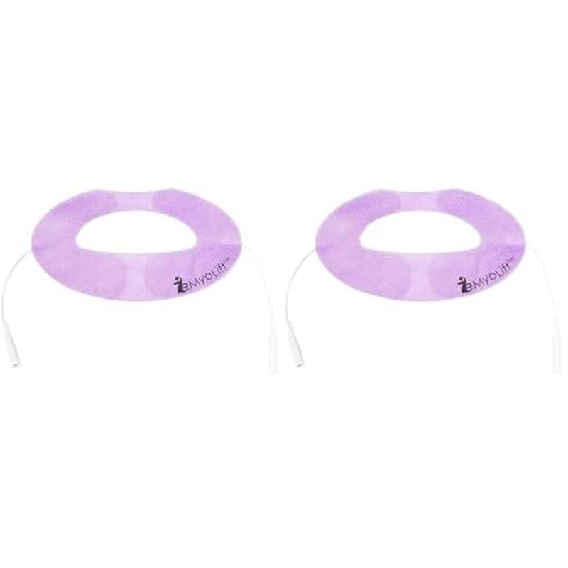 7E Wellness Conductive Lip Mask for Myolift - Portable Skin Care Tools for Microcurrent Facial - Instant Face Lift, Anti Aging, and Skin Tightening - Up to 10 Uses (Pack of 2)