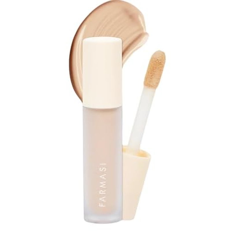 FARMASi Vfx Pro Liquid Concealer Makeup, All-in-one Full Coverage, Highly Pigmented Concealer for All Skin Type, Hide Shadows & Imperfections, Enhance Skin Fullness Foundation Concealer 0,24 Fl Oz N01