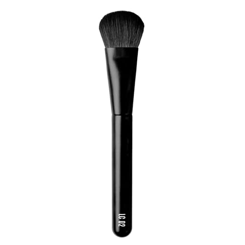 rephr LC 02 Complexion Brush, Synthetic Bristles, Liquid/Cream Contour & Bronzer Application