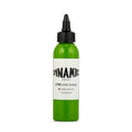 Dynamic Color Lime Green Tattoo Ink 4 oz Made in USA for Professional Artists