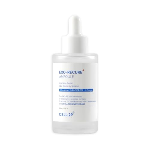 CELL:29 Exo-Recure Ampoule 50ml | 1.69fl.oz, Facial Serum, Ampoule with Collagen Water, Daily Skincare - 50ml