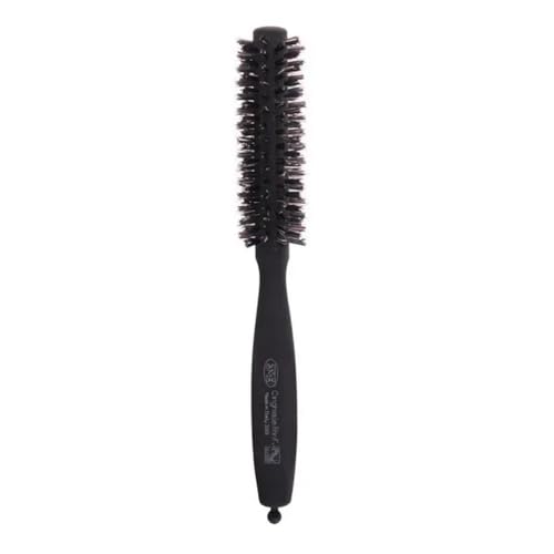 Creative 3ME3201 Hair Brush 1.5" - Boar Bristle & Wooden Handle, Made in Italy