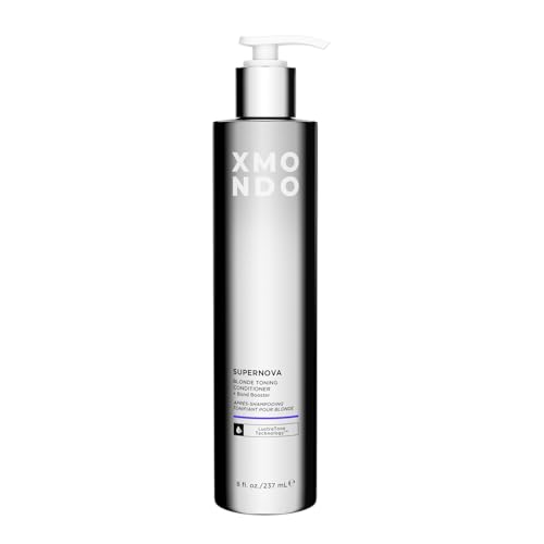 XMONDO Supernova Blonde Toning Conditioner 8 Fl Oz – Vegan, With Jojoba Oil & Vegetable Proteins, Violet Pigments (Pack of 1)