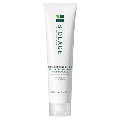 Biolage Curl Defining Elixir - Medium Hold Frizz Control & Shine - 5.1 Fl Oz