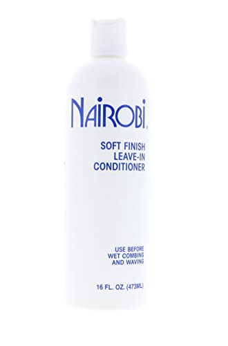 Nairobi Soft Finish Leave-In Conditioner - 16 oz Hair Care for All Hair Types