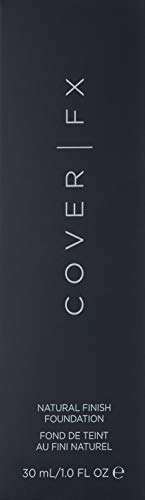Water-Based Foundation with 12-Hour Coverage & Natural Finish - Vegan, Cruelty-Free, 1 Fl Oz