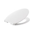American Standard Slow-Close Elongated Toilet Seat - White, Quick-Release Hinges