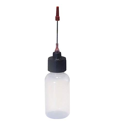 2-1oz Plastic Squeeze Bottles with Stainless Applicators - Pack of 3