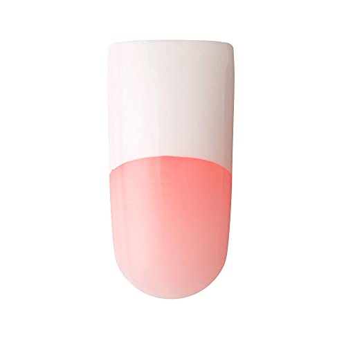 Kiss Salon Acrylic French 28 Count Long Length Pink (Pack of 6)