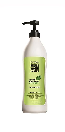 Unscented Vegan Keratin Collagen Shampoo 33.8 Fl Oz - Salon In