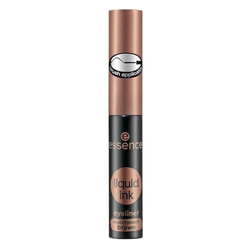 essence Liquid Ink Brown Water Resistant Eye Liner, made in Italy [italian import]