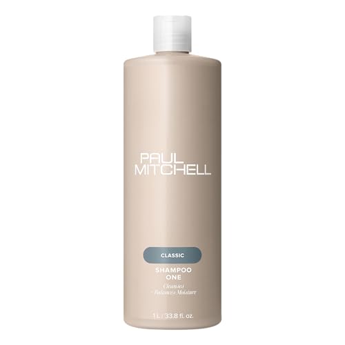 Paul Mitchell Shampoo One 33.8 Fl Oz - Cleanses & Balances Moisture for All Hair Types