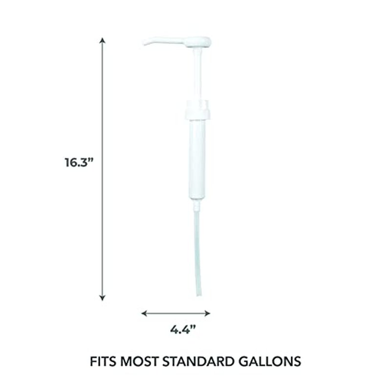 Ginger Lily Farms Premium Gallon Pump, Dispenses One Ounce Per Pump, Fits Most Standard Gallon Bottles and Containers (Pack of 4)