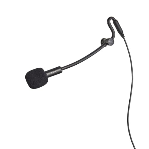 USB Gaming Microphone for Headphones - Noise Rejection, In-Line Mute, PC PS5 VR