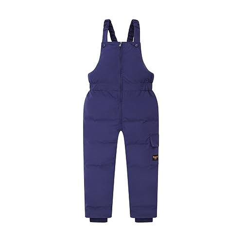 Weixinbuy Toddler Snow Pants Baby Boy Girl Winter Clothes Down Puffer Coat Waterproof Warm Snow Ski Bib Overalls Snowsuit