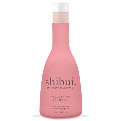 SHIBUI Volumizing Shampoo with Spirulina & Cucumber Extract - 12 Fl Oz