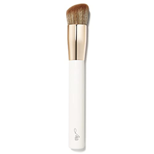 Monika Blunder Beauty - Call Your Buff Angled Brush - Custom-Sculpted Synthetic Buffing Brush - Clean Beauty, Vegan, Cruelty-Free