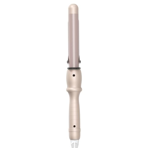 1 Inch Ceramic Curling Wand with Adjustable Heat - Dual Voltage, Includes Glove - Clamp Style 25mm Variation