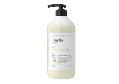 Jmella Lime and Basil Shampoo & Conditioner Set - Chemical-Free Hair Care with Amino Acid Complex