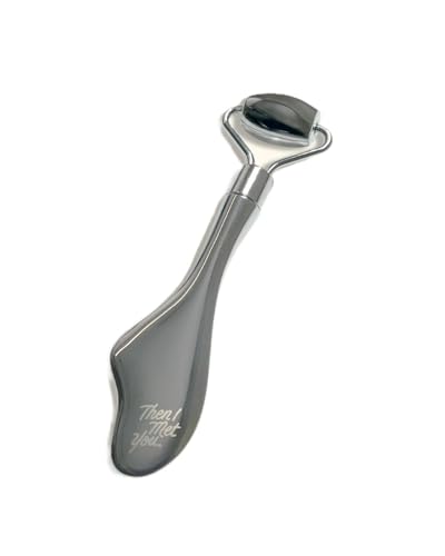 Facial Massage Roller for Skin Tightening & Lymphatic Drainage – Gua Sha Inspired Face Tool