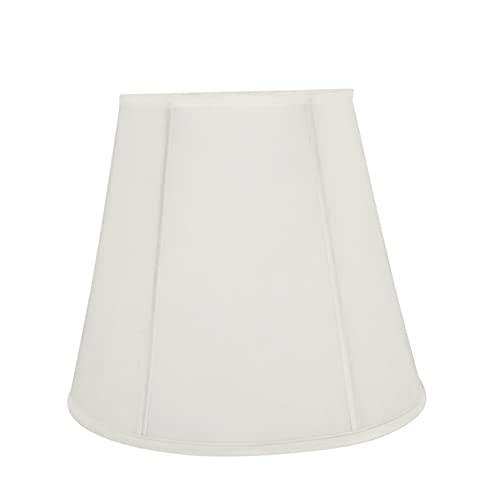 14 Inch Off-White Hexagon Bell Lamp Shade with Spider Construction - Aspen Creative