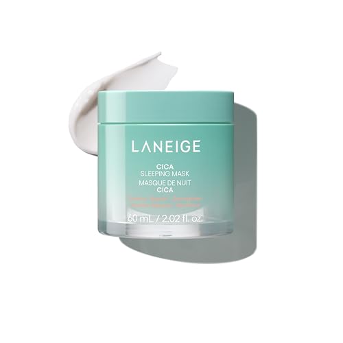 LANEIGE Cica Sleeping Mask 2oz Korean Hydrating Face Balm for Sensitive Skin