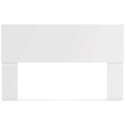 Queen Headboard Only - White Modern Panel Bed Headboard - Ashley Onita Variation
